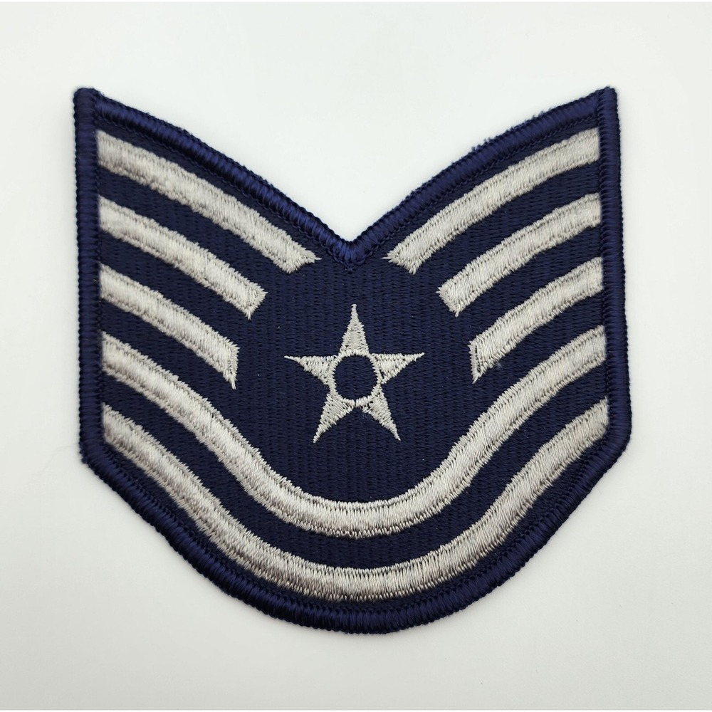 U.S. Air Force Technical Sergeant Patch Military Patches 3.8 Inch